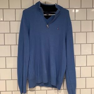 Tommy hilfiger quarterzip size medium